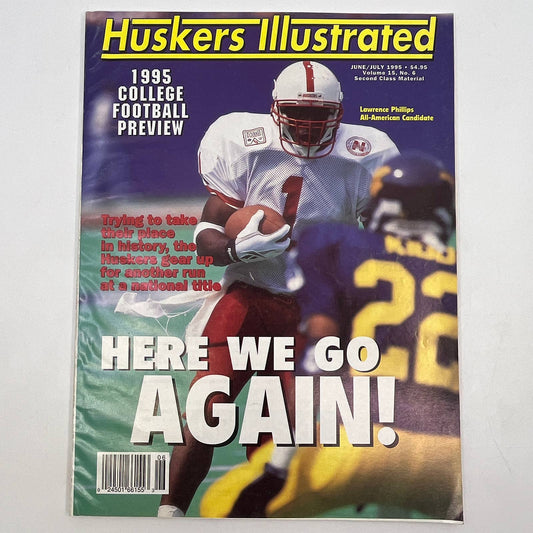 1995 Nebraska Huskers Illustrated College Football Preview Magazine TH3