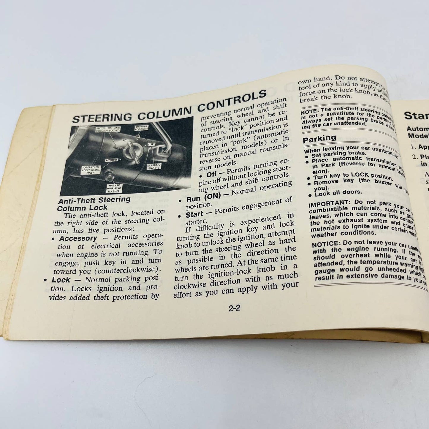 1976 76 Chevrolet Nova Camero Owners Manual Chevy BA2