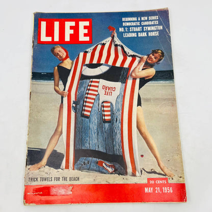 Vintage Life Magazine May 21 1956 Lyndon Johnson Stuart Symington TA4