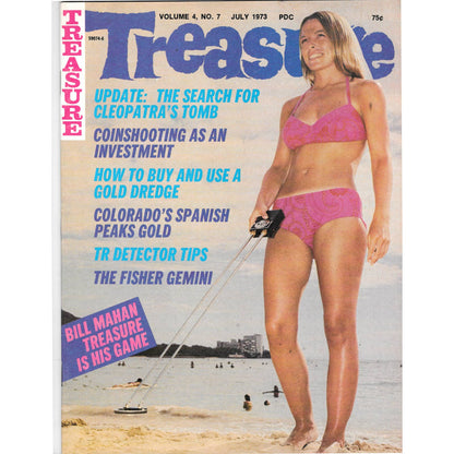 Treasure Magazine - Treasure Hunting Gold Mining Metal Detecting July 1973 M4