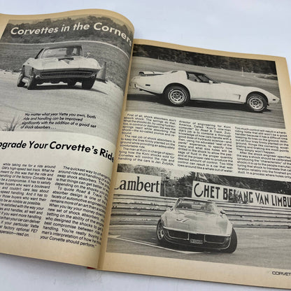 1983 Corvettes Keepin' Track Magazine 1st Issue Re-Curving Distributor TG1