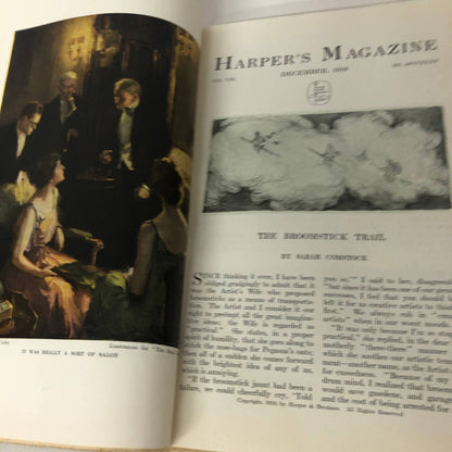 Harper's Monthly December 1919 World War I Spanish Influenza Pandemic