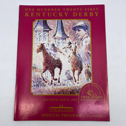 Kentucky Derby Official Program 121st Saturday May 6, 1995 Churchill Downs TH7