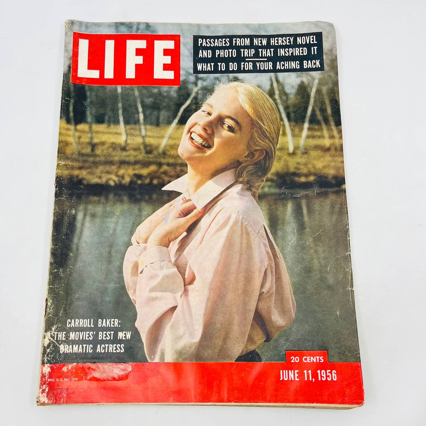 Life Magazine June 11, 1956 Carroll Baker Yangtze River China Vintage Ads TD5