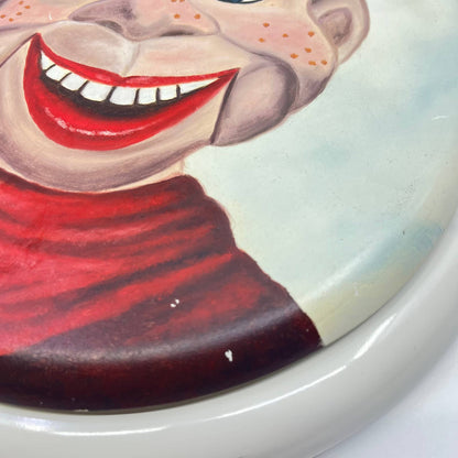 Vintage One-Of-A-Kind Hand Painted HOWDY DOODY Toilet Seat TE5