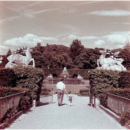 1960s Baden-Baden Germany Travel Slide Set of 2 2x2 Slides TK2-S4-19