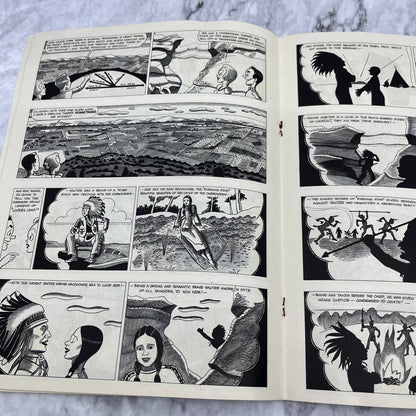 1950 Comic Book SUSIE AND SAM AT ROCK CITY TN Chuck Thorndike TH5-1