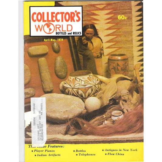 Long John Latham's Collector's World Bottles and Relics Magazine April 1974 M5