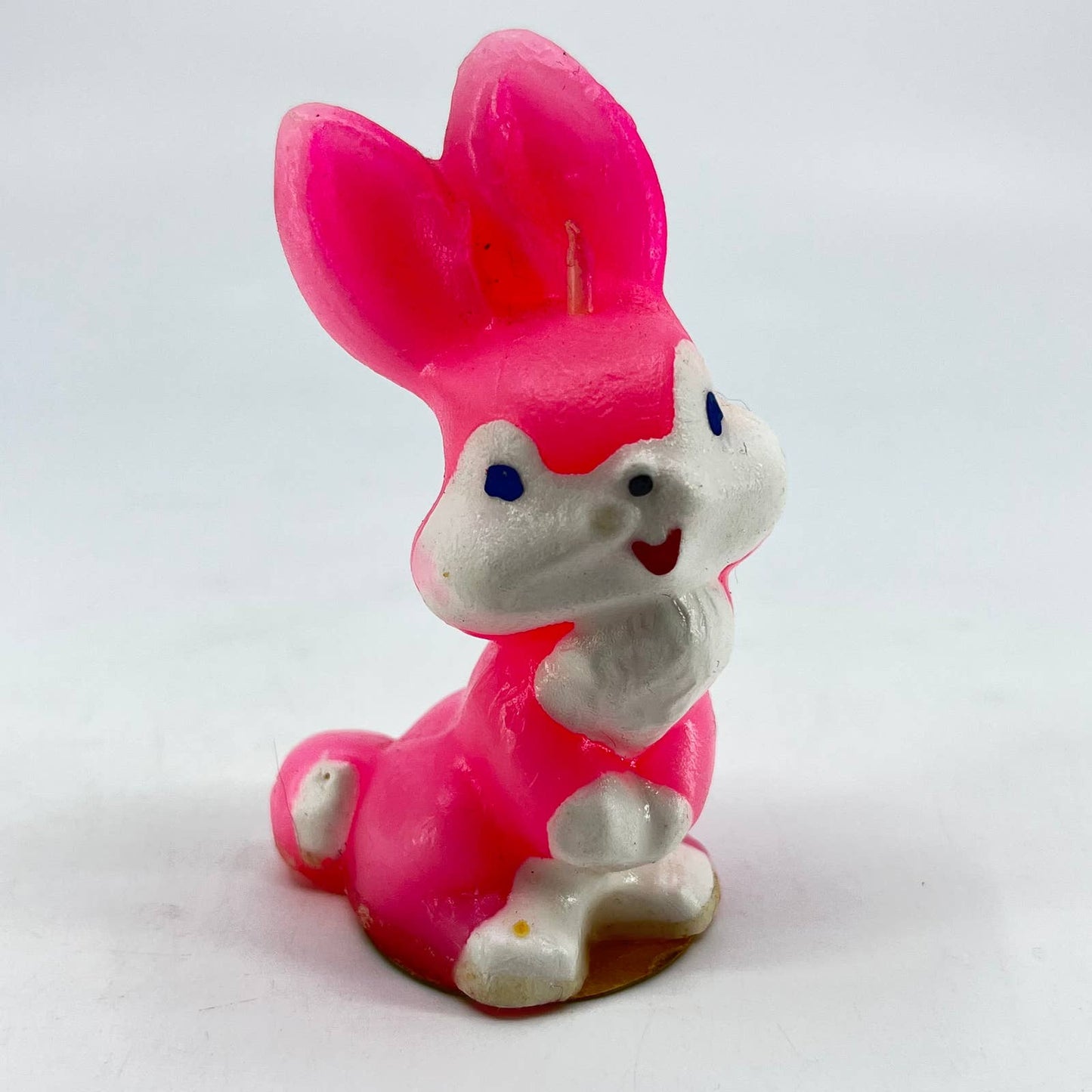 1950s Gurley Novelty Candle Easter Pink Bunny SC8