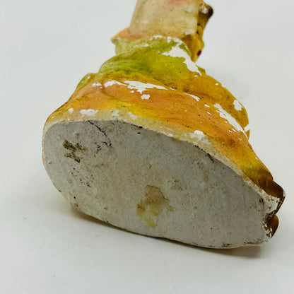 Vintage Antique Sitting Little Dutch Girl Carnival Chalkware 4” Figurine TC5