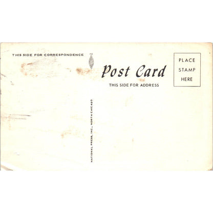 Kit Carson Motel Boonville Missouri - Original Postcard TJ7-RP2