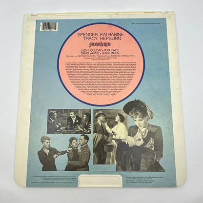 Adam's Rib RCA SelectaVision - CED VideoDisc TG2