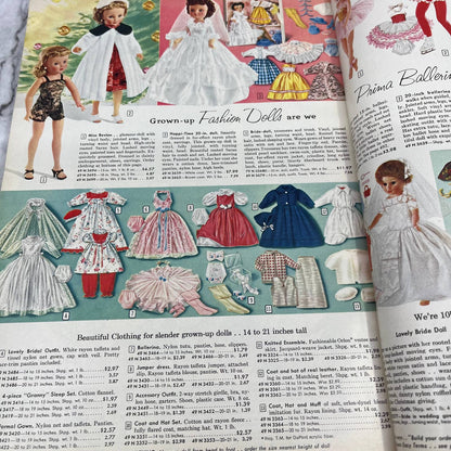 1959 Sears Christmas Wish Book Catalog - Great Vintage Toys & Gifts S3