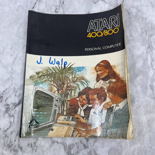 Original 1979 Atari 400/800 Personal Computer Owner's Manual TJ7