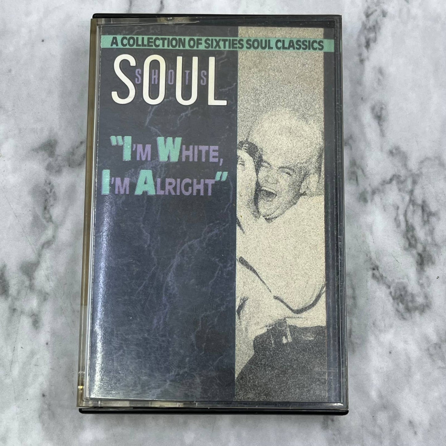 Soul Shots Volume 6 Blue Eyed Soul Cassette Tape TJ6-75