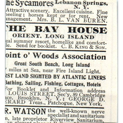 Ye Anciente Perkins Inn Hopkinton NH E.R. Guerin - 1921 Original Ad TJ7-L