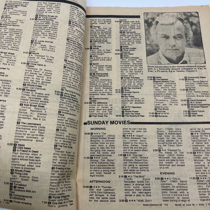 1981 Jul 26 Bellville IL News-Democrat TV Listings Magazine Comedy of Horror TG6