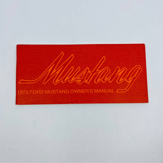 1973 Ford Mustang Original Owners Manual TD6