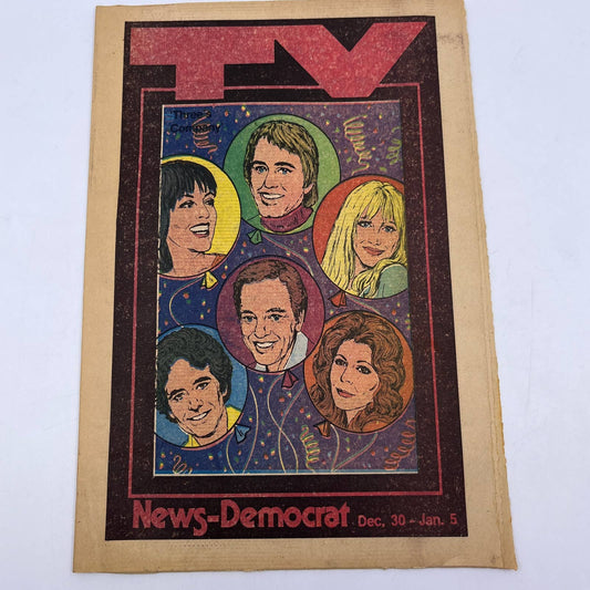 1979 Dec 30 Bellville IL News-Democrat TV Listings Magazine Three's Company TG6