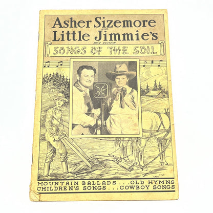 Asher Sizemore & Little Jimmie's Songs for the Soil 1937 Mountain Ballads TG4