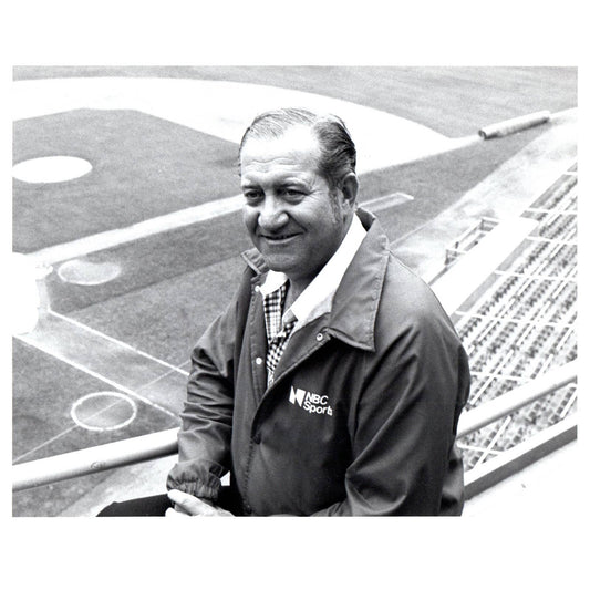 1982 Press Photo NBC Sports Harry Coyle 8x10" AD3