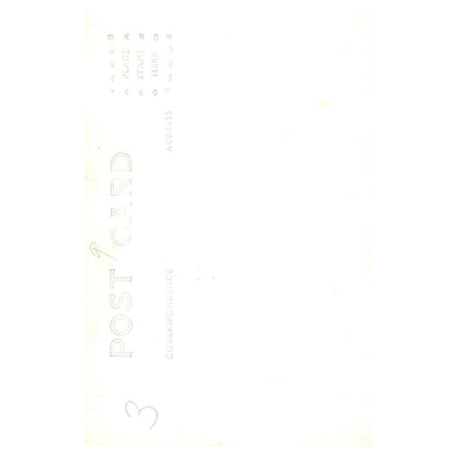 Gibson Dam Montana - Original Postcard RPPC TJ8-4