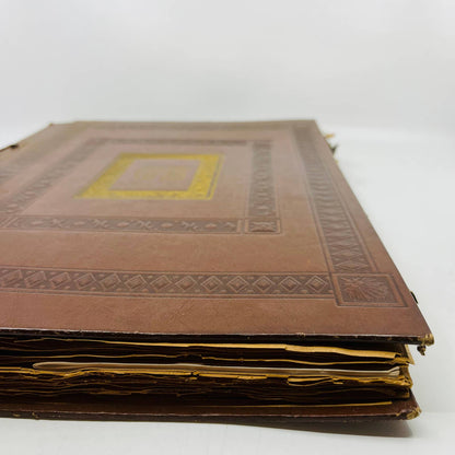 1940-50s LOADED Scrapbook Covering Lebanon Pennsylvania Area TA4