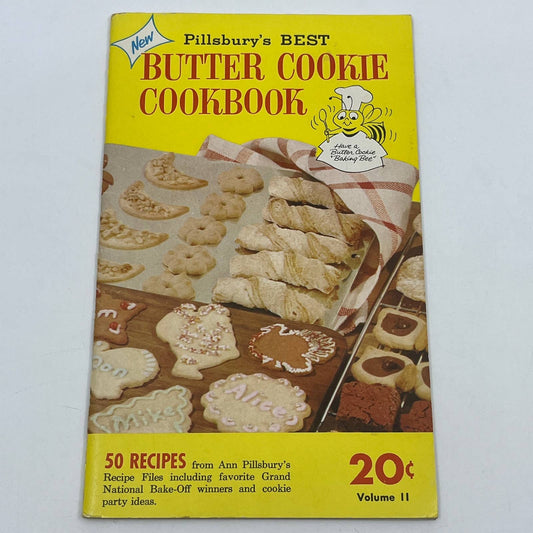 1950’s Pillsbury Best Butter Cookie Cookbook Volume II Delicious Recipes TG6