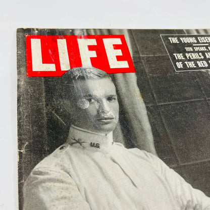 Vintage Life Magazine April 28, 1952 Eisenhower Mohammed Chenik Elaine Dunn TA8