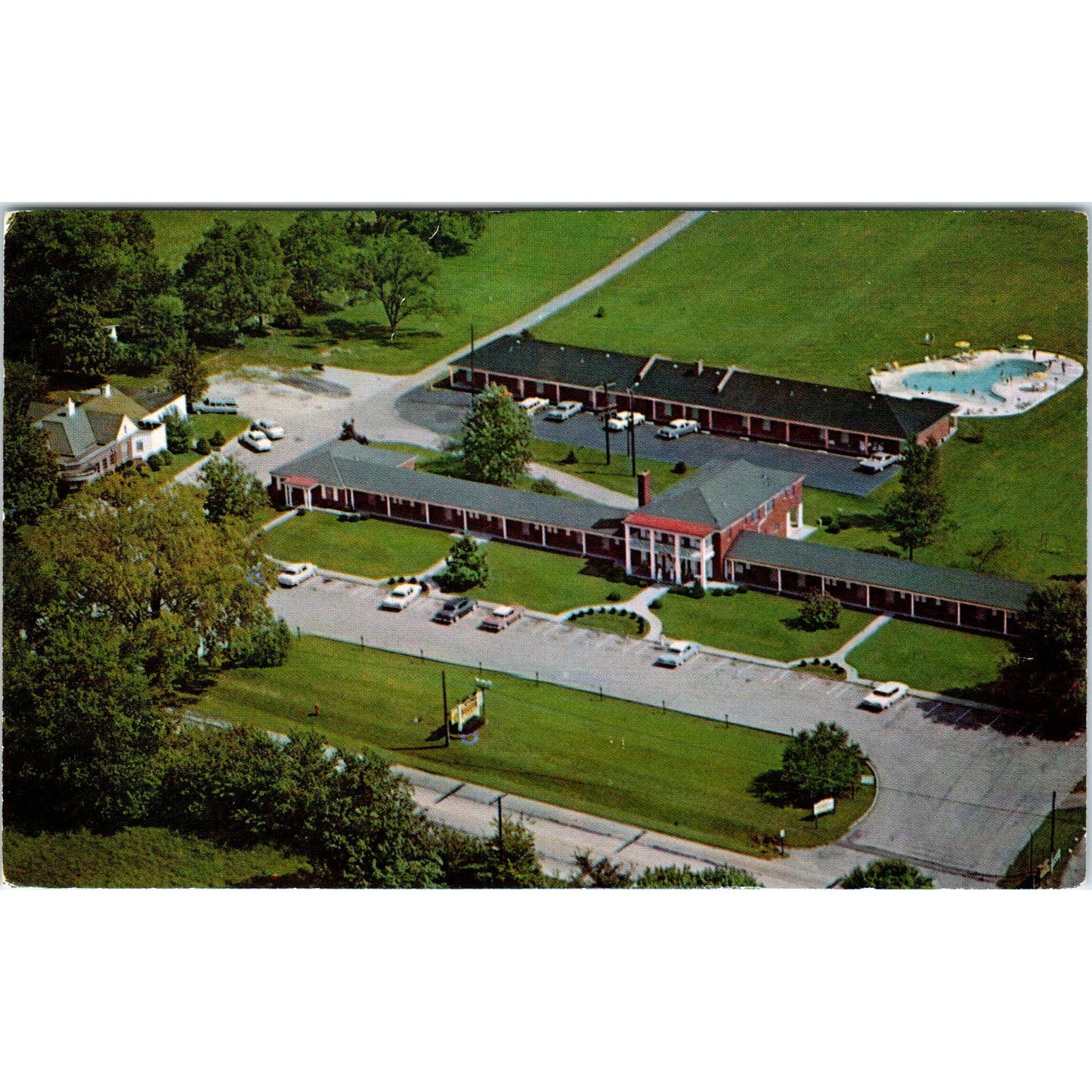 The Melrose Motel Prospect Kentucky - Original Postcard TJ9-P2