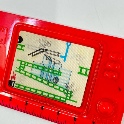 Vintage Ruler & Game Lenticular Arcade Game Red RARE 3.5” SD3