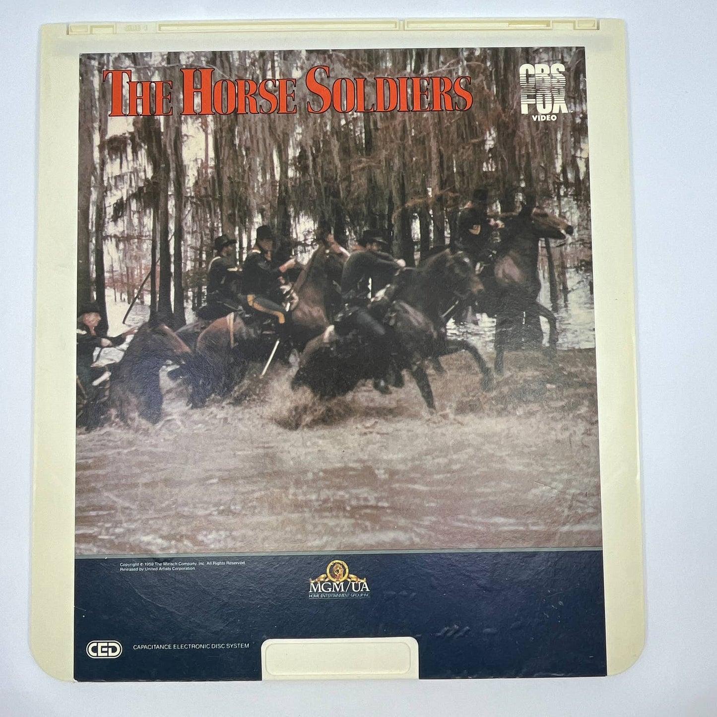 The Horse Soldiers - CED VideoDisc TG2