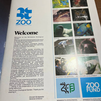 Vintage 1978 Minnesota Zoo Album & Brochure A2