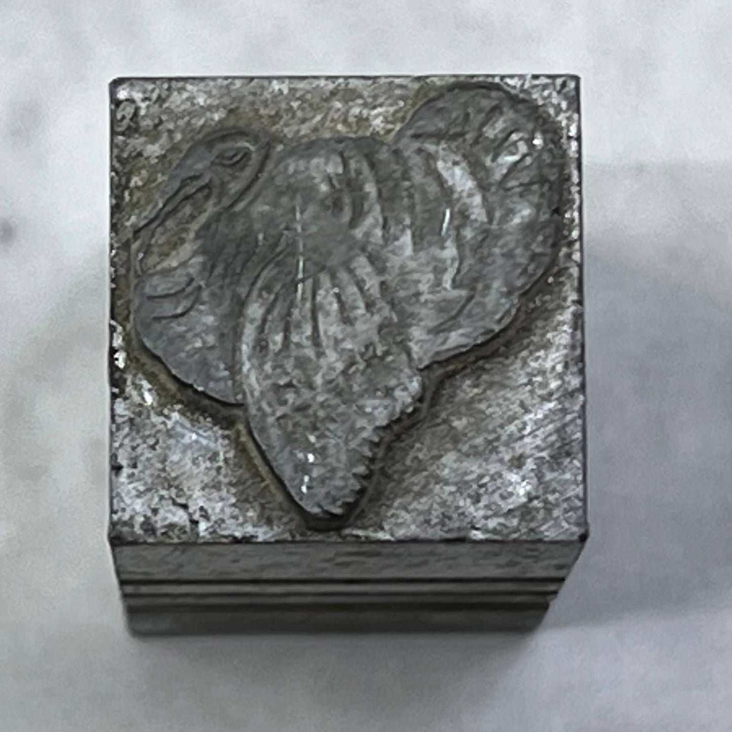 Vintage Printing Letterpress Printers Block Plate Thanksgiving Turkey SE830