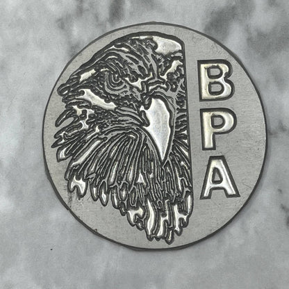 Vintage Letterpress Printers Block Plate BPA Eagle Hawk SE846