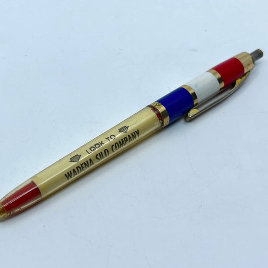 VTG Advertising Ballpoint Pen Wadena Silo Company Wadena MN Curtis Rand SC3