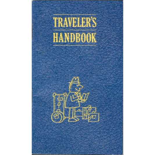 Vintage 1969 Bank of America Traveler's Handbook Unused TJ7