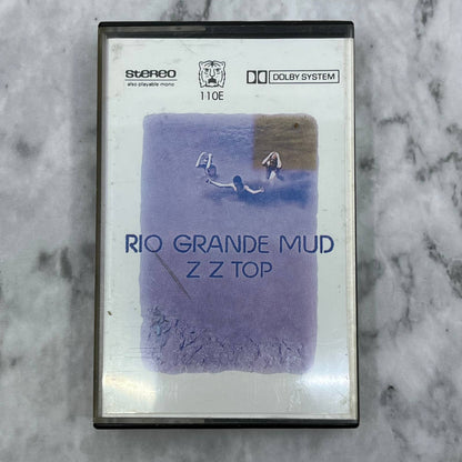 ZZ TOP Rio Grande Mud LONDON Cassette Tape TJ4-29