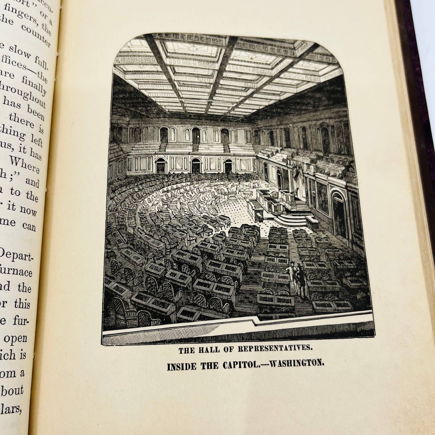 1882 Ten Years in Washington Mary Clemmer 48 Engravings RARE Salesman Sample BA3