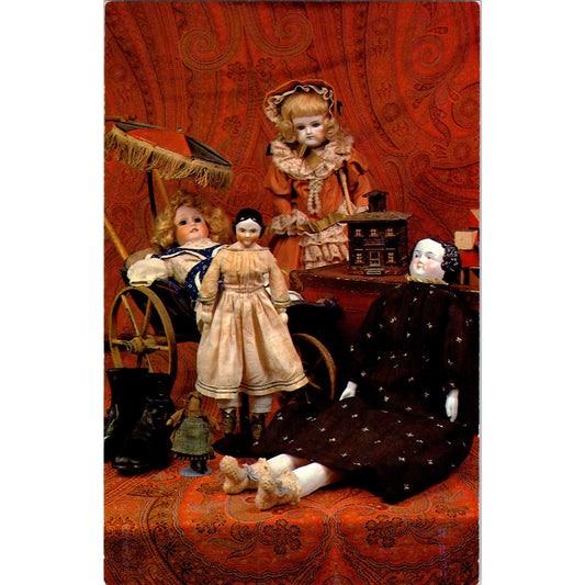 Doll Museum Pioneer Museum Salt Lake City UT Original Postcard PB4
