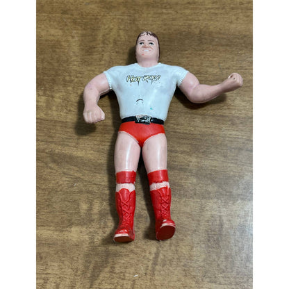 Vintage Rowdy Roddy Piper Action Figure Titan Sports WWF WWE Wrestling Toy 1985