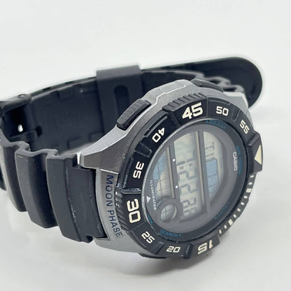 Casio Men's Quartz Illuminator Moon Phase Tide Graph 46mm Watch WS1100H-1AV SD4