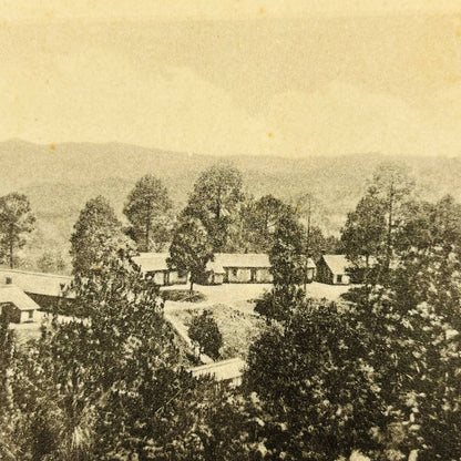 c1918 Postcard WWI General View of Barracks and Standing Camp Ranikhet Hill PA9