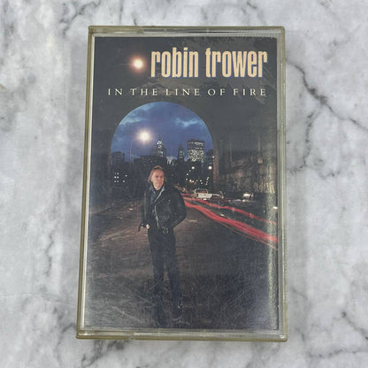 Robin Trower In The Line Of Fire Cassette Tape 1990 Atlantic Records TI8-2