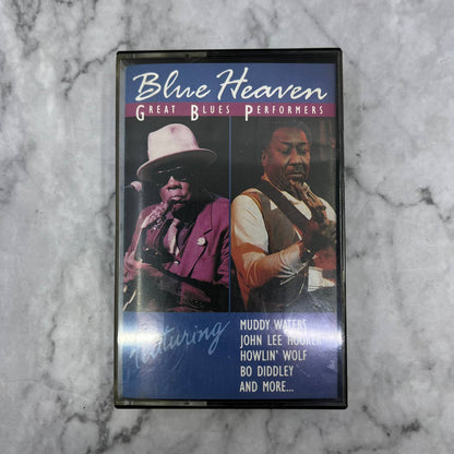 Vintage Blue Heaven Great Blues Performers Cassette Tape TJ2-5