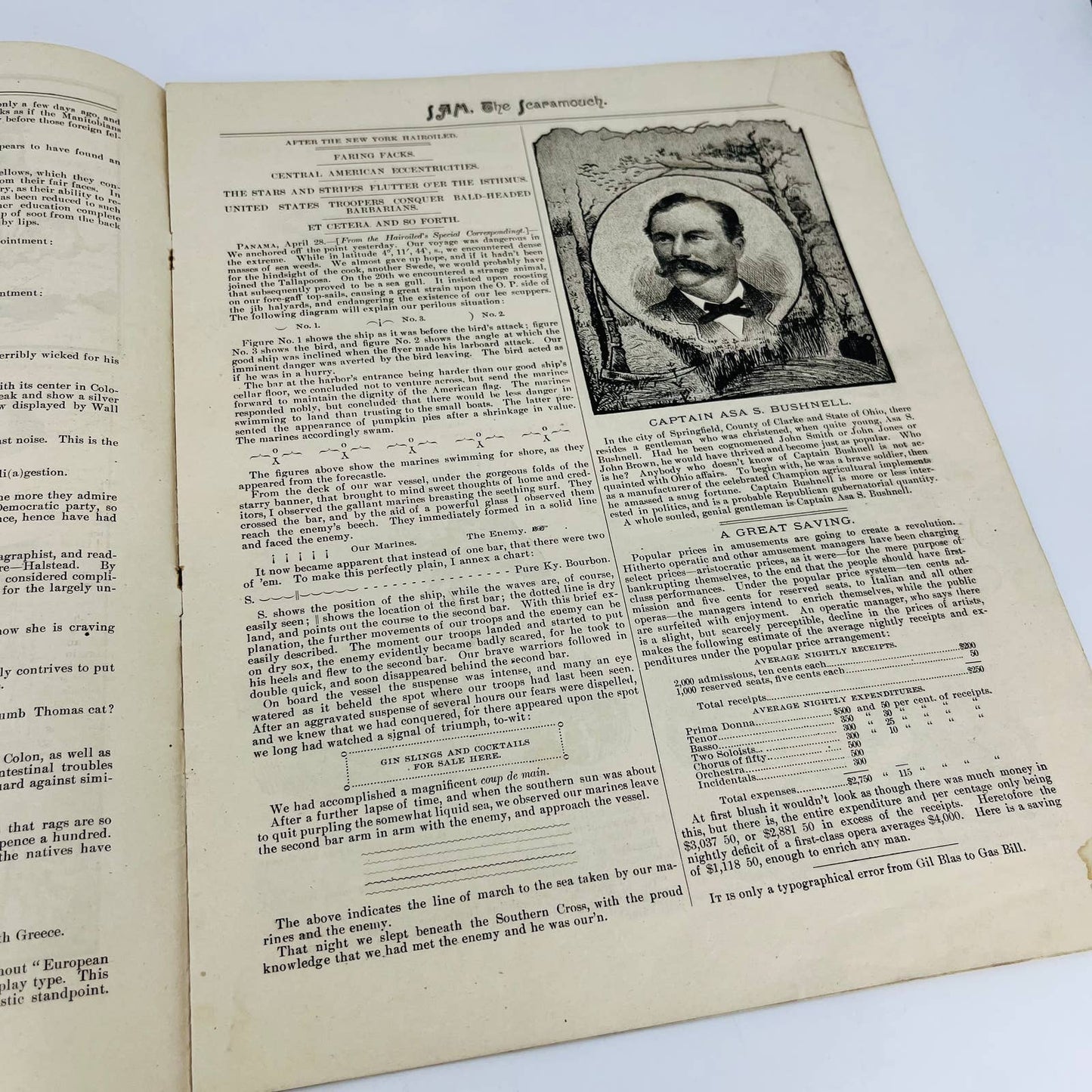 1885 May - Sam the Scaramouch Tabloid Magazine Cincinnati OH C10