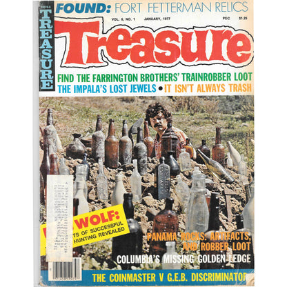 Treasure Magazine - Treasure Hunting Metal Detecting Jan 1977 M3