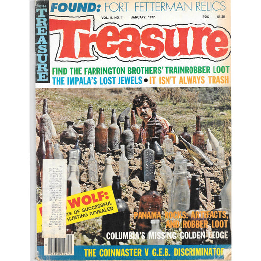 Treasure Magazine - Treasure Hunting Metal Detecting Jan 1977 M3