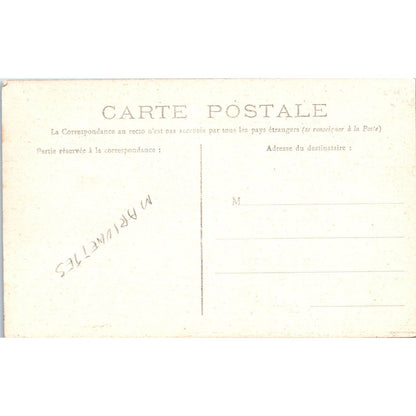 Antique Postcard RPPC Chateau de Nohant Theatre des Marionettes A. Dumas SE8