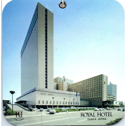 1970s Royal Hotel Osaka Japan LUGGAGE TAG SE5